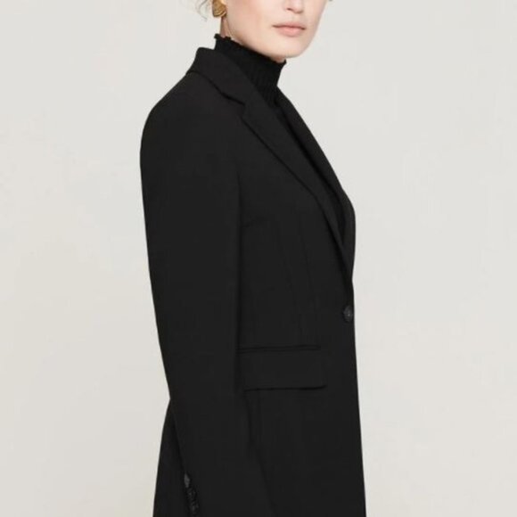 Escada Black Double Face Blazer - Picture 3 of 9